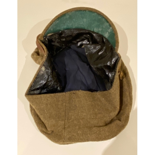 306 - WW1 Lothian & Border Horse Other Rank’s Trench Cap.  An unusual early Great War variation of the tre... 