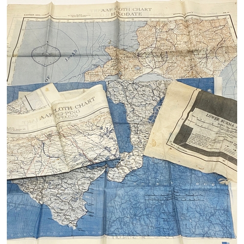 389 - WW2 / Cold War US Air Force Silk Escape Maps  These include: Hakodate Japan. ... Pei-Ping China. ...... 