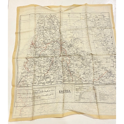 386 - WW2 RAF / Special Forces Silk Escape Maps of Europe.  These include: T2/T4 Iran. ... Abyssinia & Eri... 