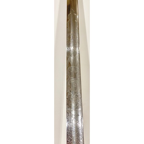 410 - Royal Artillery Victorian Crimean War Period Officer’s Sword by Wilkinson. A good example with a sin... 