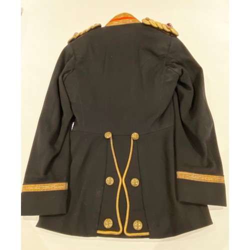 300 - Royal Marines Officer’s Full Dress Tunic, A good and rare inter war example, dated 1927, tailored by... 