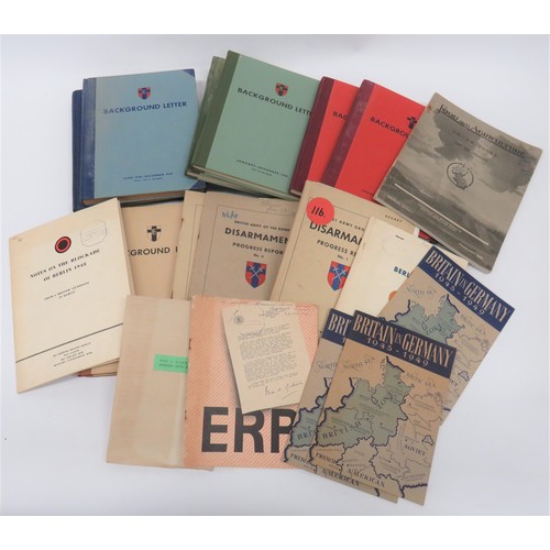 229 - Control Commission Germany Background Letter Books consisting 2 x June 1948 - December 1949 ... 2 x ... 