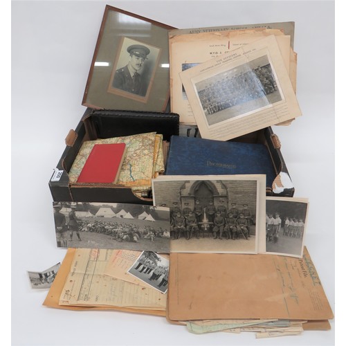 250 - Good WW2 and Later Archive For George Robinson served with The Loyal Regiment during and post WW2. I... 