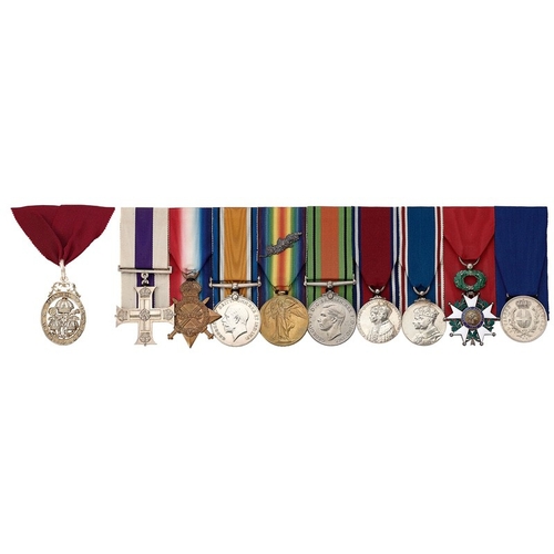 263 - WW1 CB, MC Special List Gallipoli Interest CB, MC Group of 10 Medals.Awarded to Major Sir Orlando Cy... 