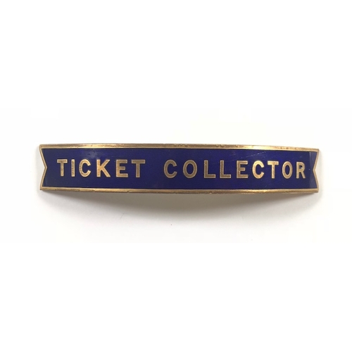 167 - British Railways Eastern Region Ticket Collector Cap Badge.
Complete with loops to the reverse.... 