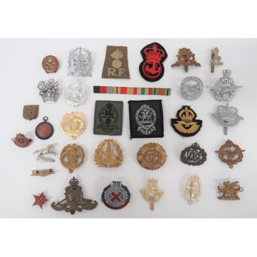 184 - Military Cap Badges 
Including WW1 Royal Fusiliers printed shoulder title. … MTTC Cap Badge. … 1916 ... 