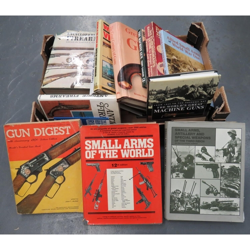 187 - Quantity of Gun Orientated Books
including Small Arms Of The World ... Small Arms, Artillery & S... 