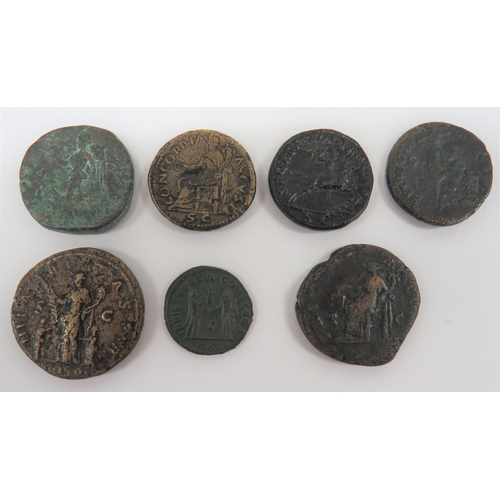 278 - Good Selection of Roman Coins
including Septimus Severus AD 193-211 ... Lucius Verus AD 16... 