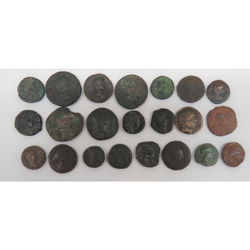 288 - Quantity of Various Coins Including Roman
including selection of early Spanish coins ... Geta -... 