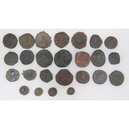 299 - Selection of Various Byzantine Coins
including Romanus I, III & IV ... Heraclius - AD ... 