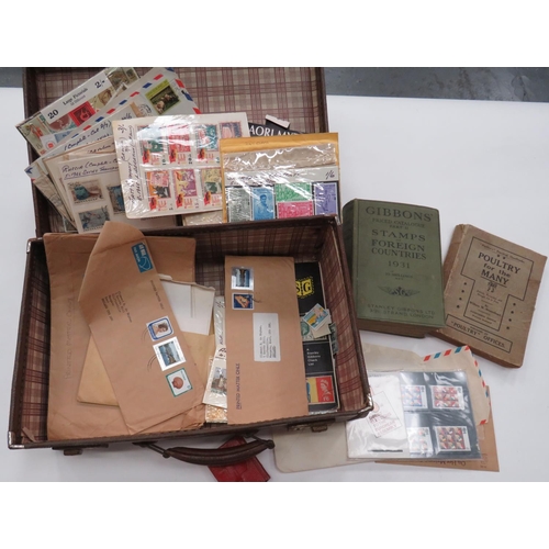 311 - Quantity of Various Stamps
including a vintage album with various stamps ... Selection of unused she... 