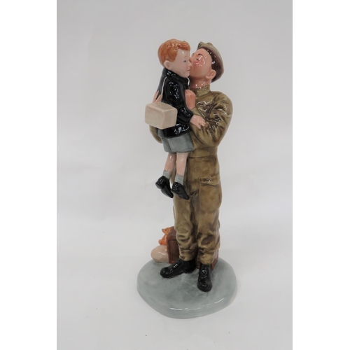 371 - Royal Doulton Classics Farewell Daddy Figure.Royal Doulton figure number 4363, this being numbered 1... 