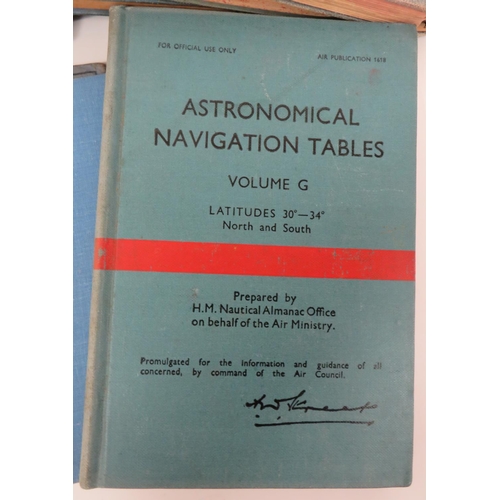 61 - Air Navigation Books
good selection of WW2 period books including Astronomical Navigation Tables Vol... 