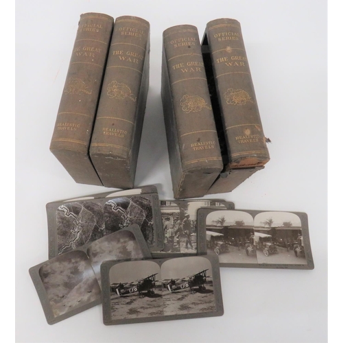 181 - WW1 British Stereoscope Photograph Cards.
A good and interesting selection of approx 190 stereoscope... 