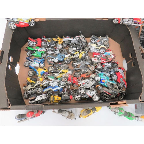 474 - Quantity of Toy Model Motorcycles
including Honda ... Yamaha R500 ... Suzuki ... BMW.  Together... 