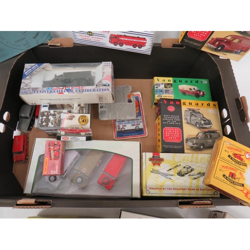 487 - Selection of Various Cars and Vans
including Vanguard Land Rover, boxed ... Vanguard 2 x Post Office... 