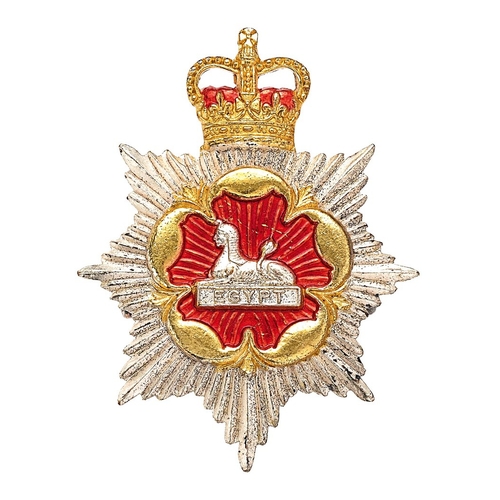 313 - Royal Regiment of Gloucester & Hampshire Officer cap badge circa 1969-70.  Fine scarce short-lived d... 