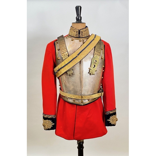 167 - 2nd Life Guards Edwardian Uniform of Lt. Col. Sir Morgan Crofton Bt. An extremely rare Edwardian uni... 