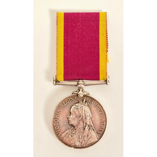 237 - Royal Navy 1900 China Medal to HMS Arethusa. Awarded to J L CHRISTILE AB HMS ARETHUSA. Edge Knocks. ... 