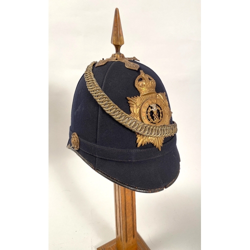 346 - Middlesex Regiment Other Rank's Home Service Pattern Helmet An example of the helmet bearing brass p... 