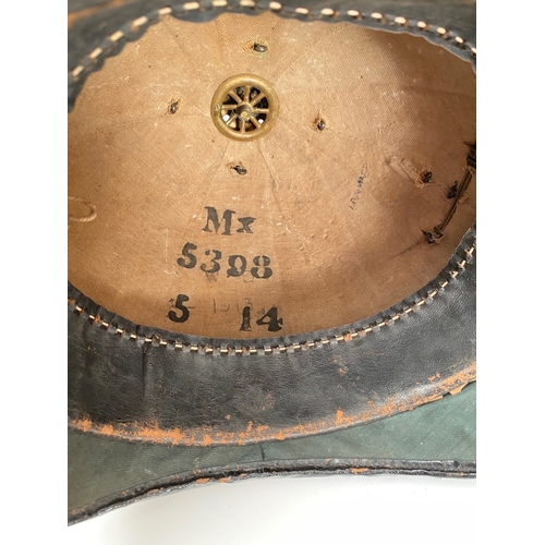 346 - Middlesex Regiment Other Rank's Home Service Pattern Helmet An example of the helmet bearing brass p... 