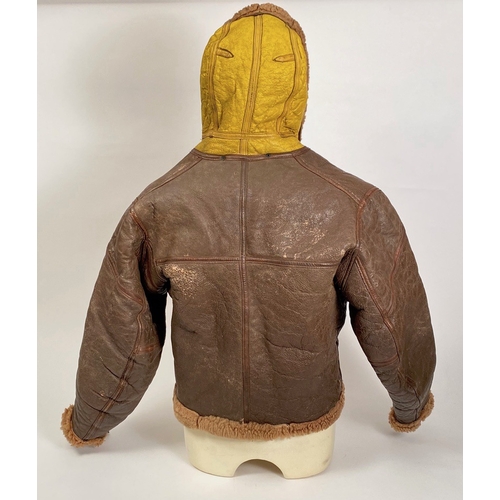 440 - WW2 RAF Coastal Command Pattern Irvin Flying Jacket.
  A good example of the leather irvin jacket ta... 