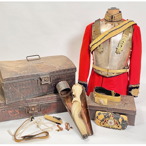 167 - 2nd Life Guards Edwardian Uniform of Lt. Col. Sir Morgan Crofton Bt. An extremely rare Edwardian uni... 