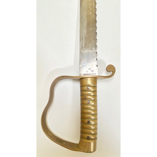 82 - 2nd Bn Northumberland Fusiliers 1856 Pattern Pioneers Short Sword.A good example of the pattern, by ... 