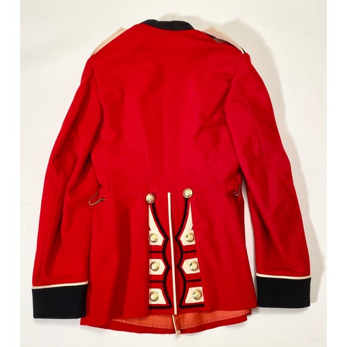 262 - Scots Guards Guardsman Post 1953 Scarlet Tunic.A very good example of scarlet cloth with dark blue f... 