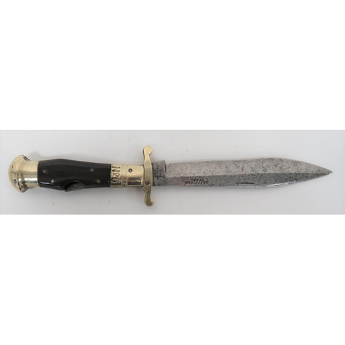 178 - Late 19th Century Sheffield Made Folding Knife
7 inch, single edged, spear point, folding blade mark... 