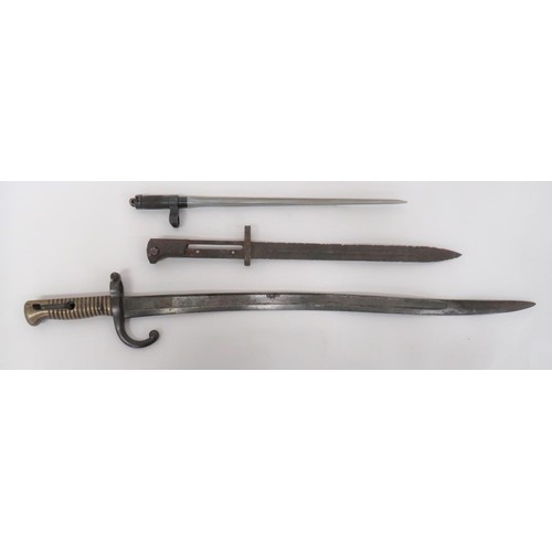Three Various Bayonets