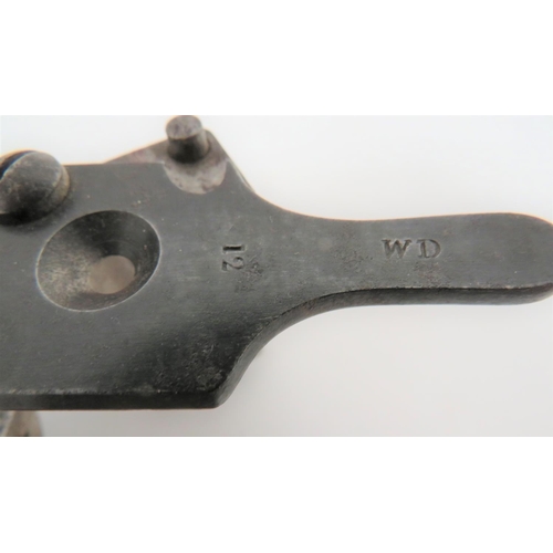 279 - Mid 19th Century W.D Issue Belted Slug Bullet Mould
steel pincer mould with rectangular block end.  ... 