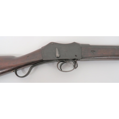 284 - Zulu War Period Martini Henry MKII Military Rifle and Bayonet
33 1/4 inch, rifled, blued barrel.  Fr... 