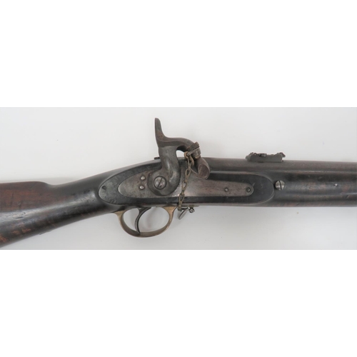 298 - British P1861 Rifled Cavalry Carbine
.577, rifled, 20 3/4 inch barrel.  Front blade foresight. ... 