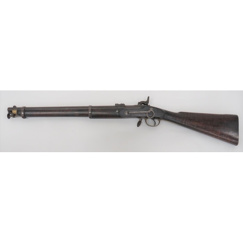 298 - British P1861 Rifled Cavalry Carbine
.577, rifled, 20 3/4 inch barrel.  Front blade foresight. ... 