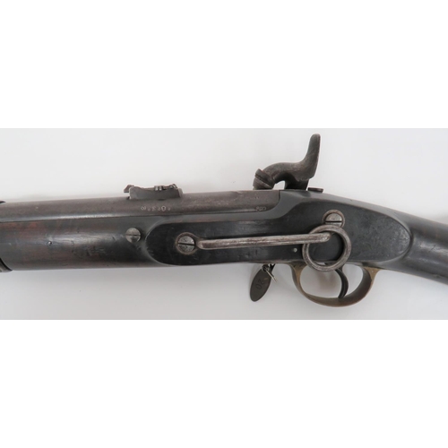 298 - British P1861 Rifled Cavalry Carbine
.577, rifled, 20 3/4 inch barrel.  Front blade foresight. ... 