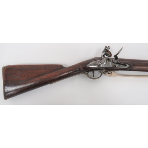 301 - Rare Napoleonic Period Sergeant's Brown Bess Musket and Bayonet
.650 carbine, smoothbore, 37 inch br... 