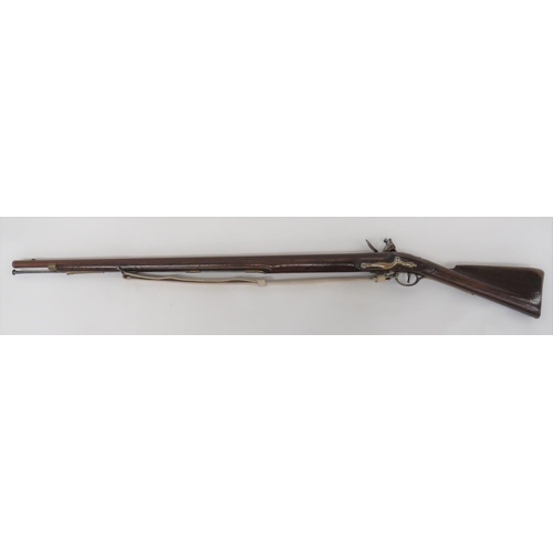 301 - Rare Napoleonic Period Sergeant's Brown Bess Musket and Bayonet
.650 carbine, smoothbore, 37 inch br... 