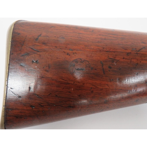 302 - Victorian British Paget P1847 South Salopian Carbine
.650 carbine, smoothbore, 15 3/4 inch barrel. &... 