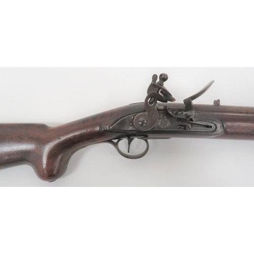 303 - Rare British Baker P1813/27 Cavalry Rifled Carbine
.650 carbine, rifled 20 1/2 inch, browned Damascu... 