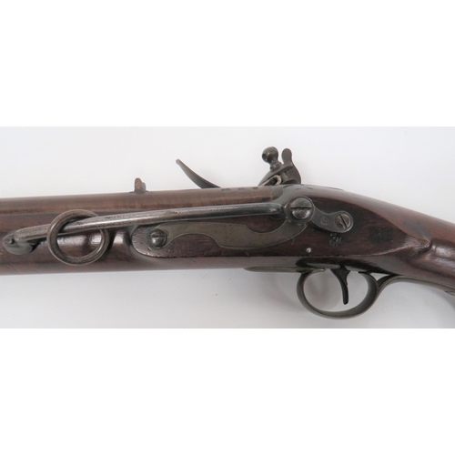 303 - Rare British Baker P1813/27 Cavalry Rifled Carbine
.650 carbine, rifled 20 1/2 inch, browned Damascu... 