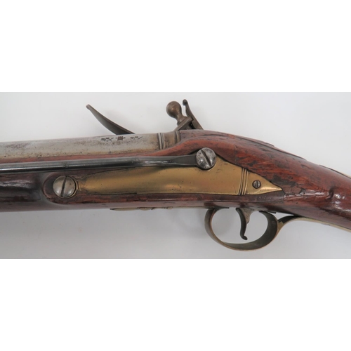 307 - Rare Late 18th Century Griffin & Tow London Flintlock Cavalry Carbine
30 3/4 inch, smoothbore ba... 