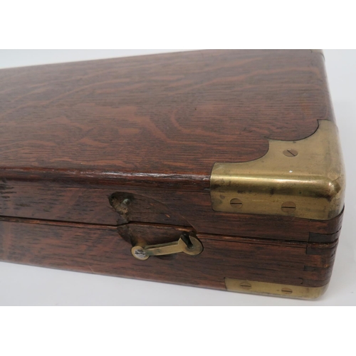 312 - Fine Quality Cased Charles Lancaster London Percussion Sporting Rifle
32 inch, 18 bore, two groove, ... 