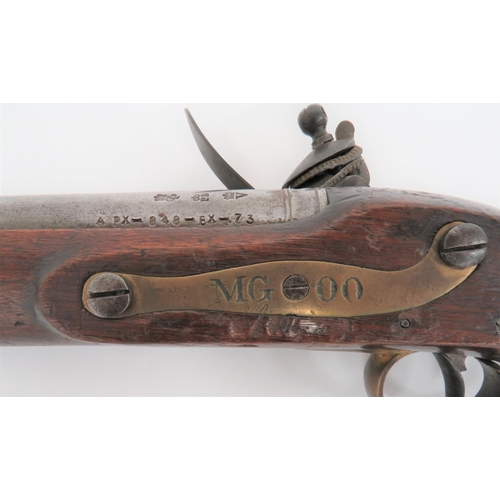 325 - Early 19th Century East India Company Cavalry Flintlock Pistol
9 inch, 16 bore, smoothbore barr... 