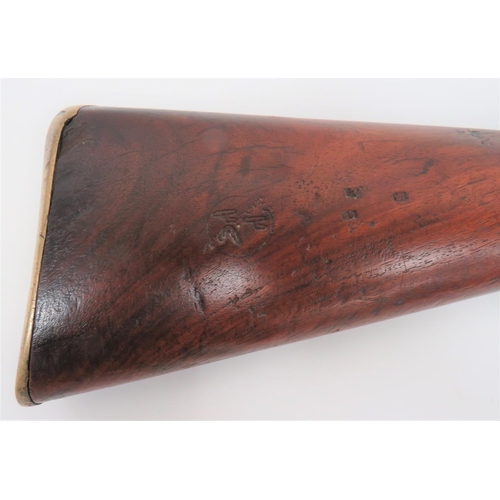 334 - Early 19th Century India Pattern Brown Bess
.750 musket, 39 inch, browned barrel.  Rear with pr... 