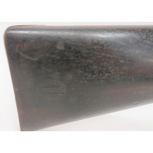 335 - Rare Mid 19th Century Naval Ships Large Musketoon Blunderbuss
25 1/2 inch, steel barrel with flared ... 