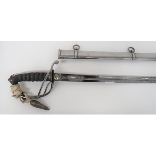 20 - Victorian Argyllshire Artillery Volunteers Officer's Sword By Wilkinson
34 1/2 inch, single edged, s... 