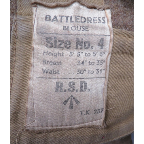 287 - 1940 Pattern Royal Artillery 15th Indian Corps Battledress Jacket
khaki woollen, single breasted, cl... 