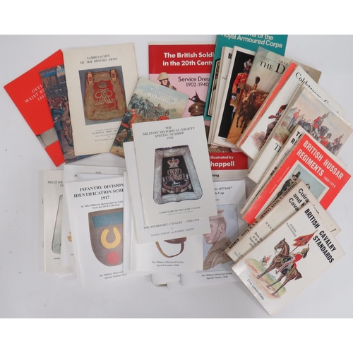 176 - Quantity of Military Historical Society Special Booklets
including WW1 British Army Corps & Divi... 