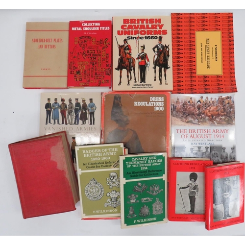 180 - Badge and Uniform Orientated Books
including Records And Badges Of The British Army by Chichester 2n... 